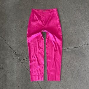 Piazza Sempione Silk Cigarette Trousers